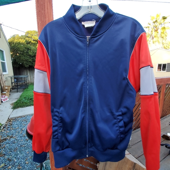 Vintage Cheetah Sport by Mervyn's track suit top. Medium. Used. Bright. … - Picture 12 of 12